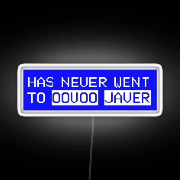 Oovoo Javer RGB Neon Sign
