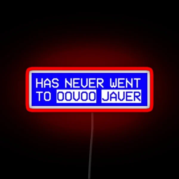 Oovoo Javer RGB Neon Sign