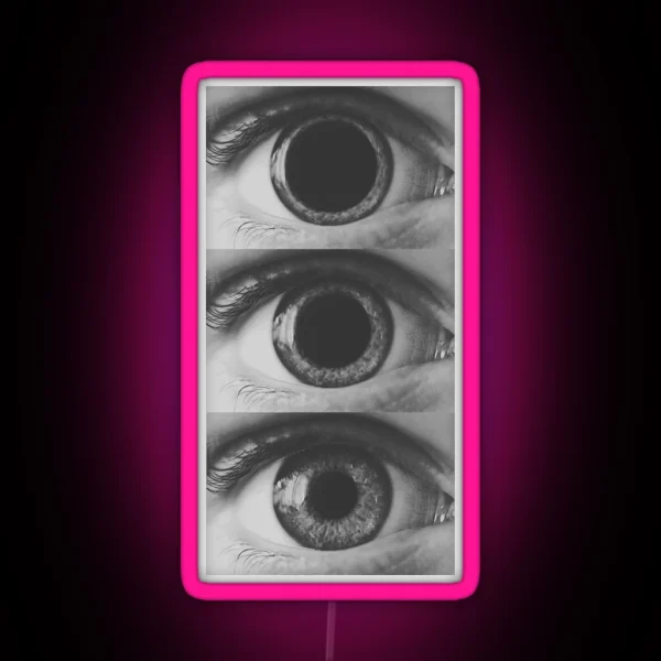 Open Pupil RGB Neon Sign