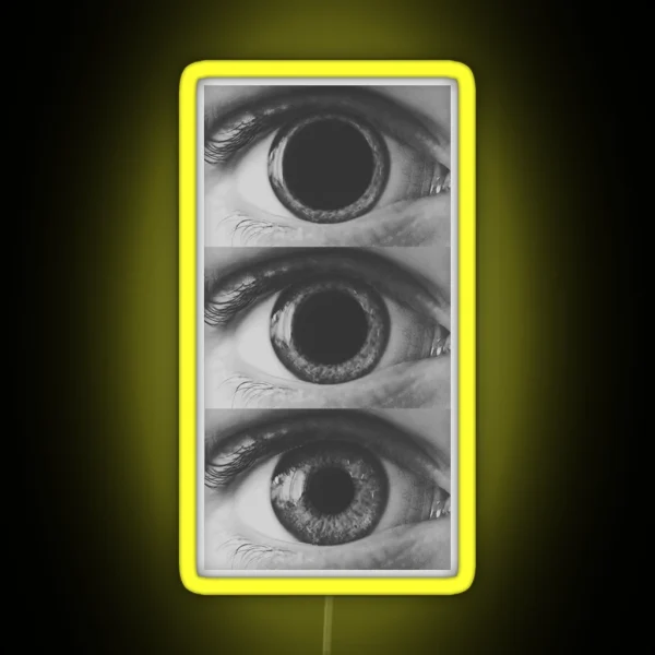 Open Pupil RGB Neon Sign