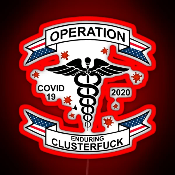 Operation Enduring Clusterfuck Led RGB Neon Sign