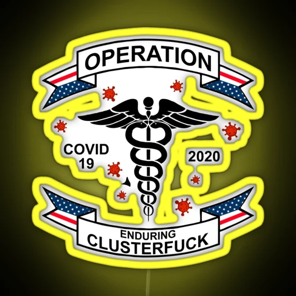 Operation Enduring Clusterfuck Led RGB Neon Sign
