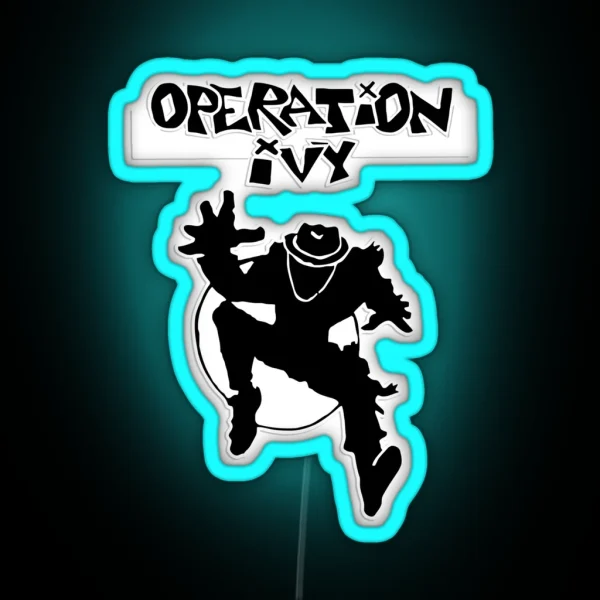 Operation Ivy RGB Neon Sign