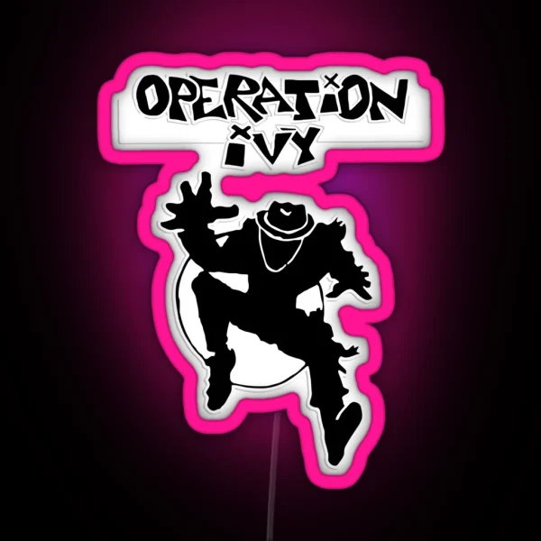 Operation Ivy RGB Neon Sign