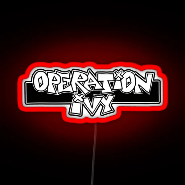 Operation Ivy RGB Neon Sign