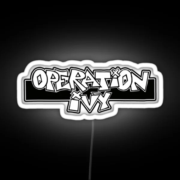 Operation Ivy RGB Neon Sign