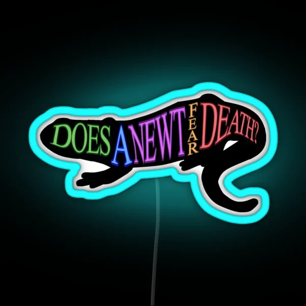 Operation Mincemeat Newt RGB Neon Sign