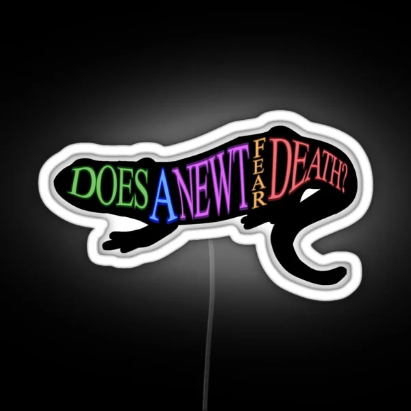 Operation Mincemeat Newt RGB Neon Sign