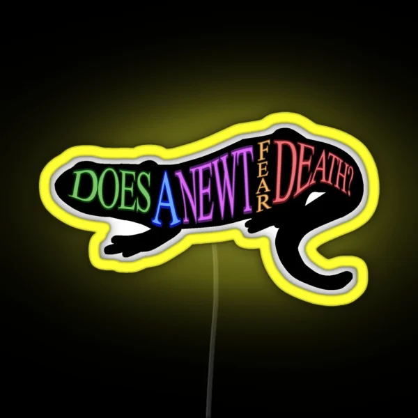 Operation Mincemeat Newt RGB Neon Sign