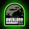 Vintage Inspired WWII D-Day Invasion Battle Neon Sign with Colorful RGB Lighting