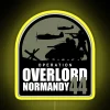 Vintage WWII D-Day Operation Overlord 1944 Historic Neon Sign Artwork