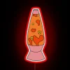 Vibrant Retro Lava Lamp Neon Sign Brings Groovy 70s Ambiance Home