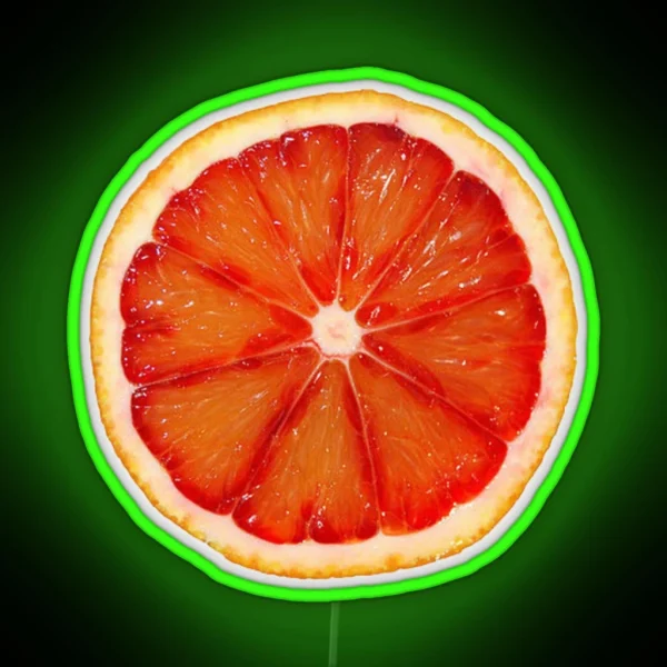 Orange Slice RGB Neon Sign