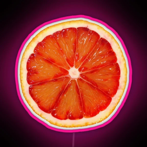 Orange Slice RGB Neon Sign