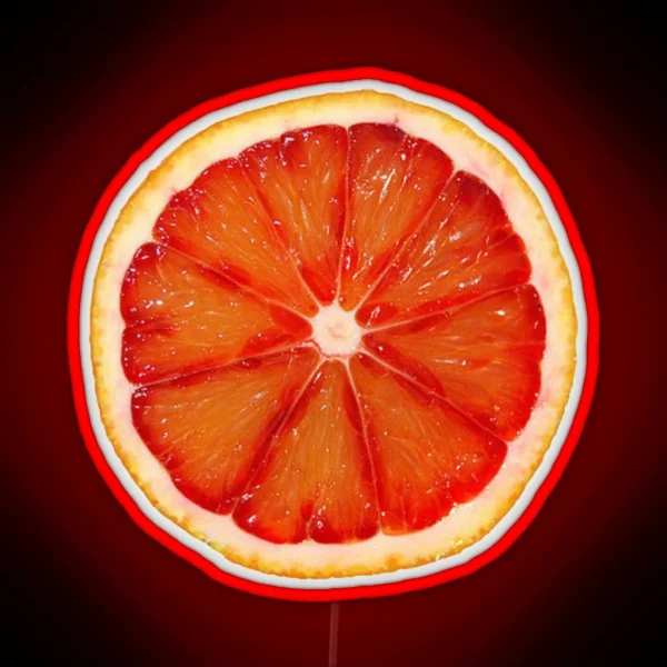 Orange Slice RGB Neon Sign