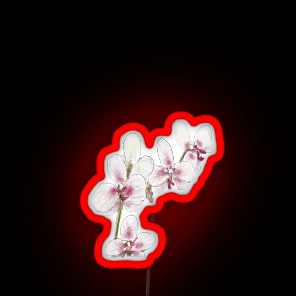 Orchid Design RGB Neon Sign