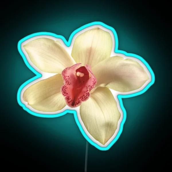 Orchid Flower RGB Neon Sign