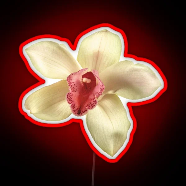 Orchid Flower RGB Neon Sign