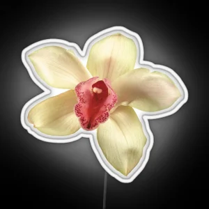 Orchid Flower RGB Neon Sign
