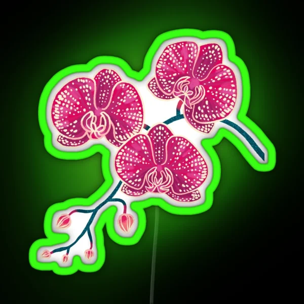 ORCHID RGB Neon Sign