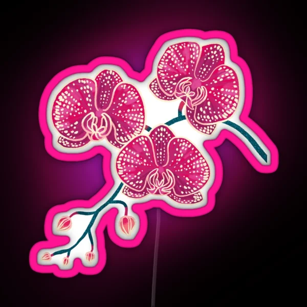 ORCHID RGB Neon Sign