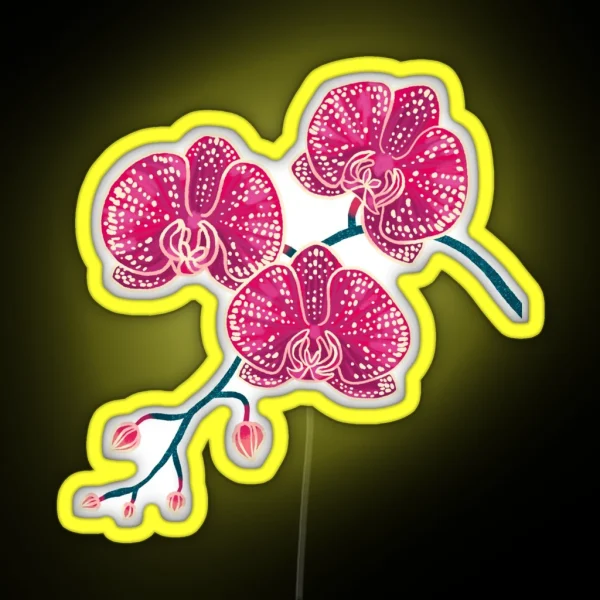 ORCHID RGB Neon Sign