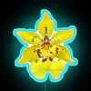 Brighten up any space with vibrant RGB orchid neon lights