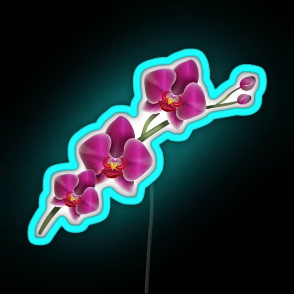 Orchid RGB Neon Sign