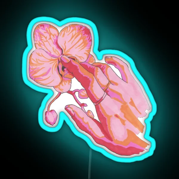 Orchid Touch RGB Neon Sign