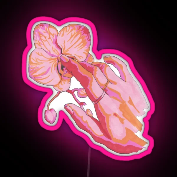 Orchid Touch RGB Neon Sign