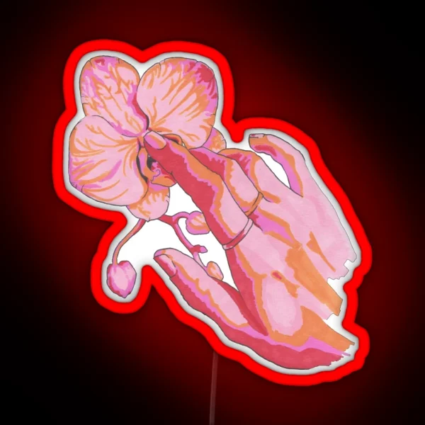 Orchid Touch RGB Neon Sign