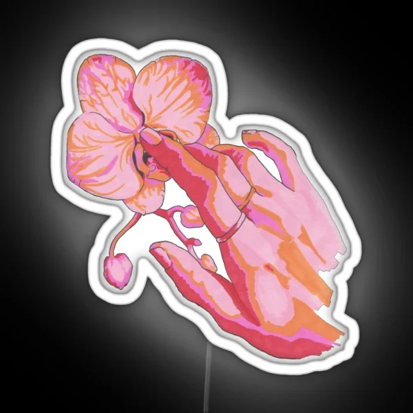 Orchid Touch RGB Neon Sign