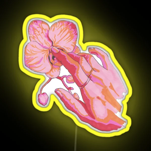 Orchid Touch RGB Neon Sign