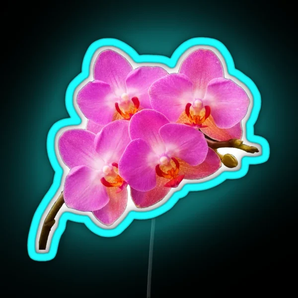 Orchidae RGB Neon Sign