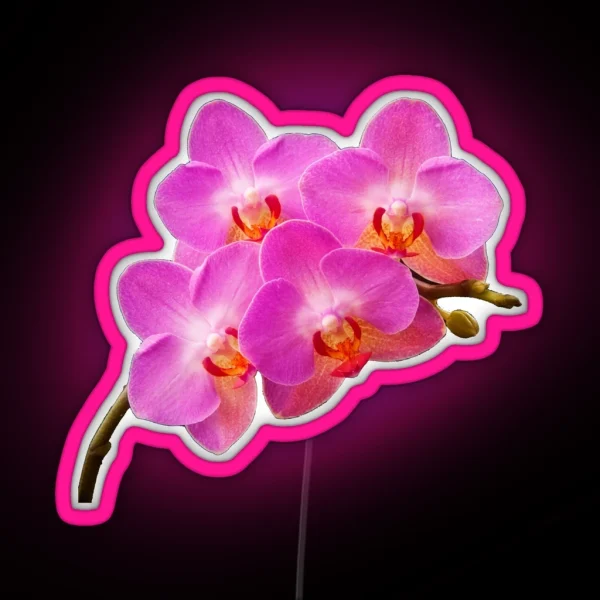 Orchidae RGB Neon Sign