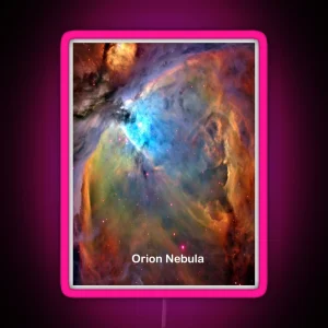 Orion Nebula Space Galaxy RBSSG RGB Neon Sign