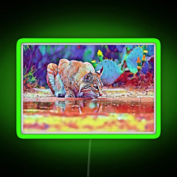Orion The Bobcat RGB Neon Sign