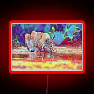 Orion The Bobcat RGB Neon Sign