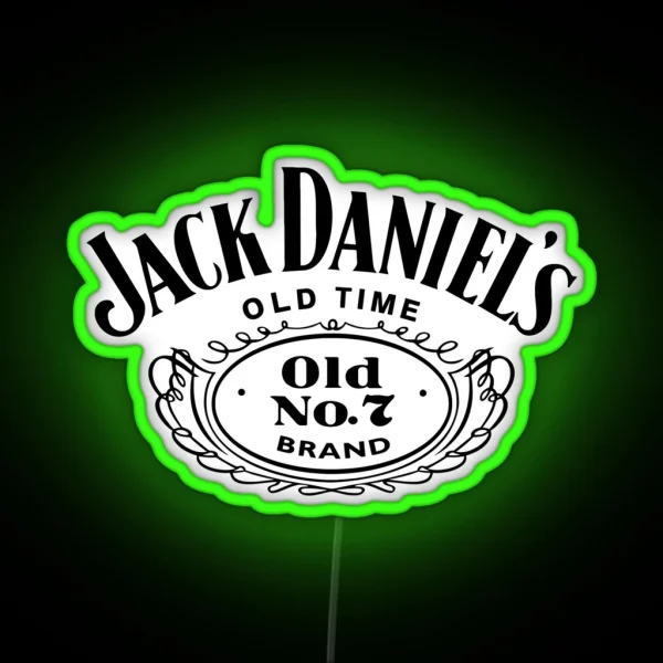 ORLJFNI JACKDANIELS ALCOHOLIC RGB Neon Sign