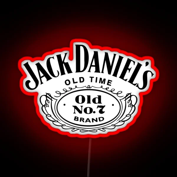 ORLJFNI JACKDANIELS ALCOHOLIC RGB Neon Sign