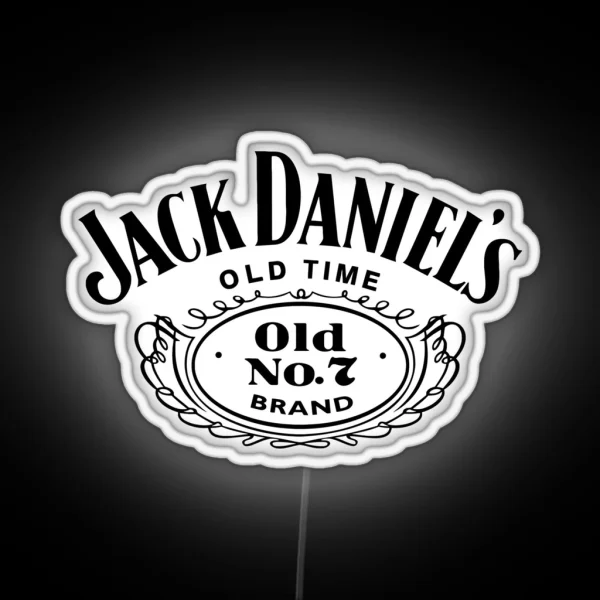 ORLJFNI JACKDANIELS ALCOHOLIC RGB Neon Sign