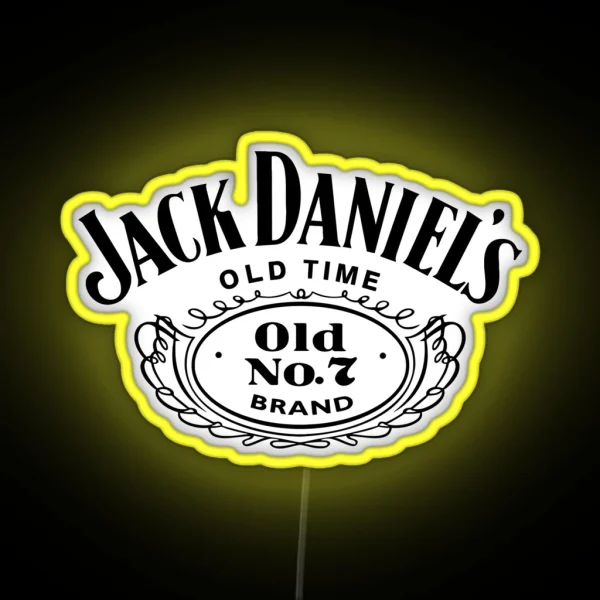 ORLJFNI JACKDANIELS ALCOHOLIC RGB Neon Sign