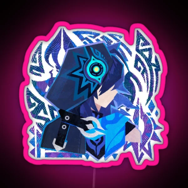 Ororon Genshin Impact Illustrations From Iktomi RGB Neon Sign