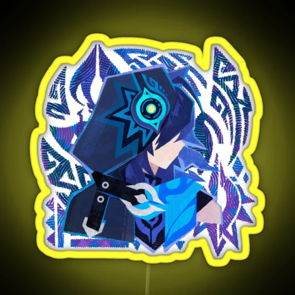 Ororon Genshin Impact Illustrations From Iktomi RGB Neon Sign