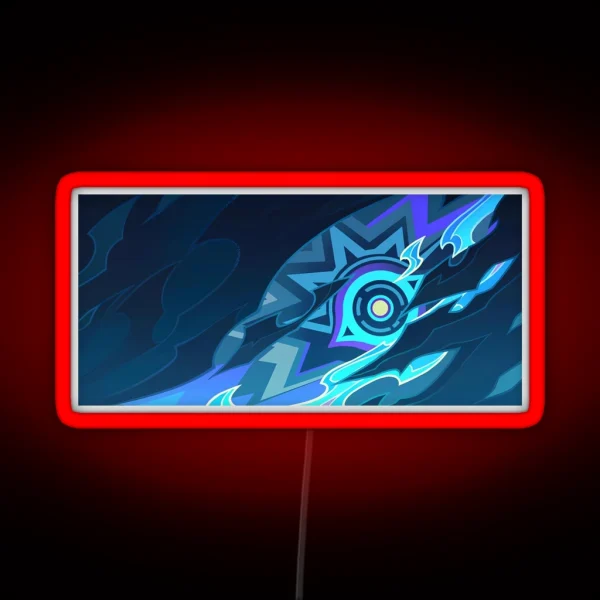 Ororon Namecard Genshin Impact RGB Neon Sign
