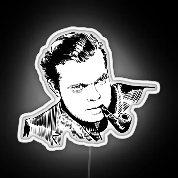 Orson Welles Young RGB Neon Sign