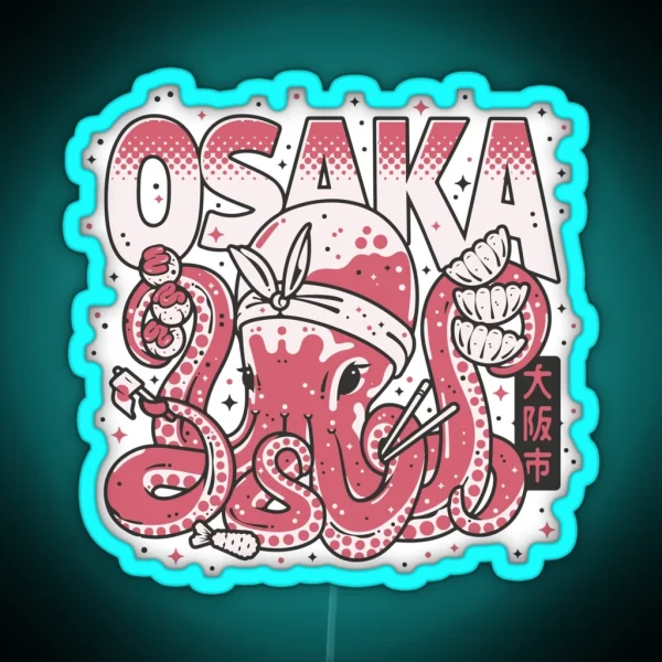 Osaka RGB Neon Sign