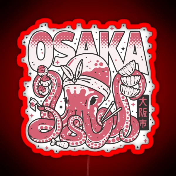 Osaka RGB Neon Sign