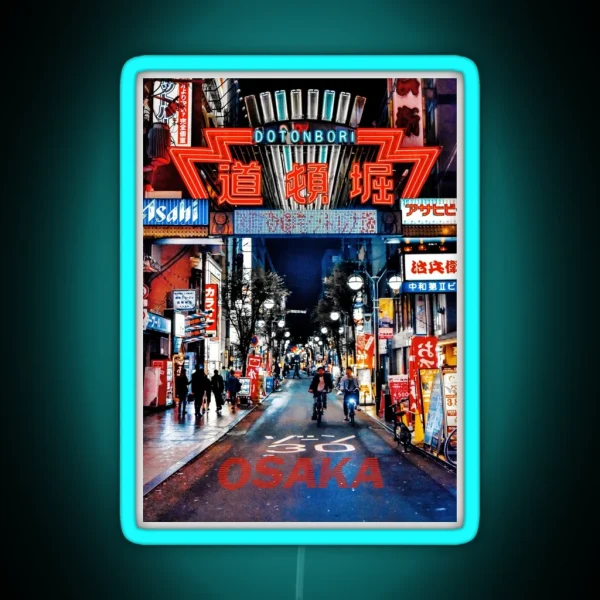 Osaka RGB Neon Sign