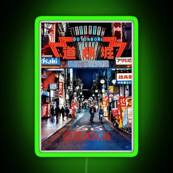 Osaka RGB Neon Sign